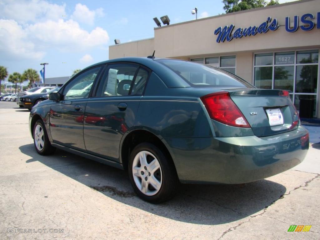 2006 ION 2 Sedan - Cypress Green / Beige photo #8