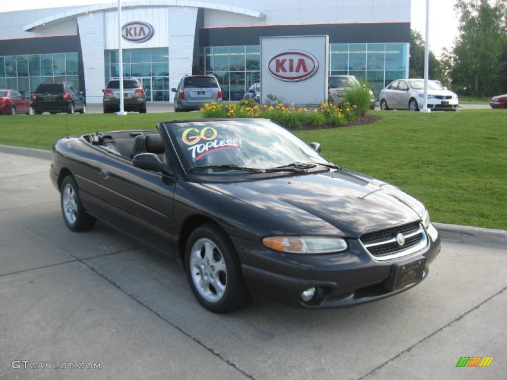 1998 Sebring JXi Convertible - Black / Agate Black photo #1