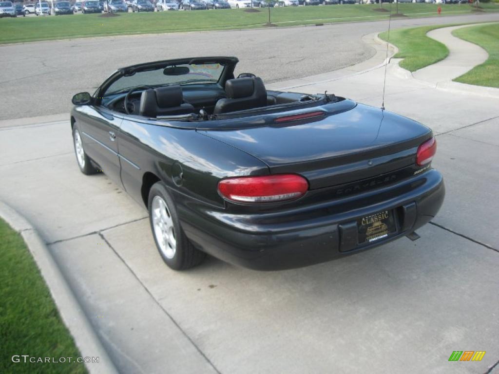 1998 Sebring JXi Convertible - Black / Agate Black photo #5