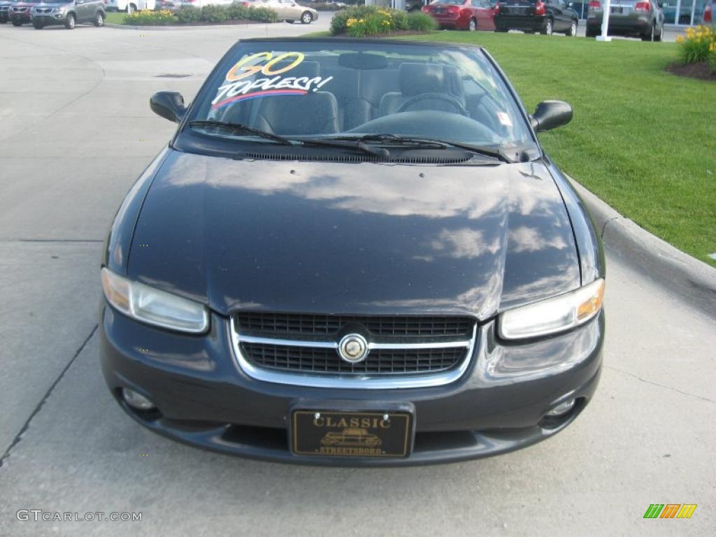 1998 Sebring JXi Convertible - Black / Agate Black photo #8