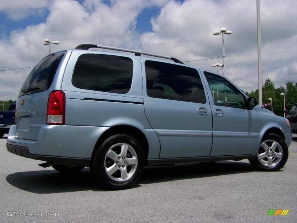 2007 Uplander LT - Polar Blue Metallic / Medium Gray photo #6