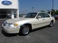 1999 Ivory Parchment Pearl Tri-Coat Lincoln Town Car Cartier  photo #6