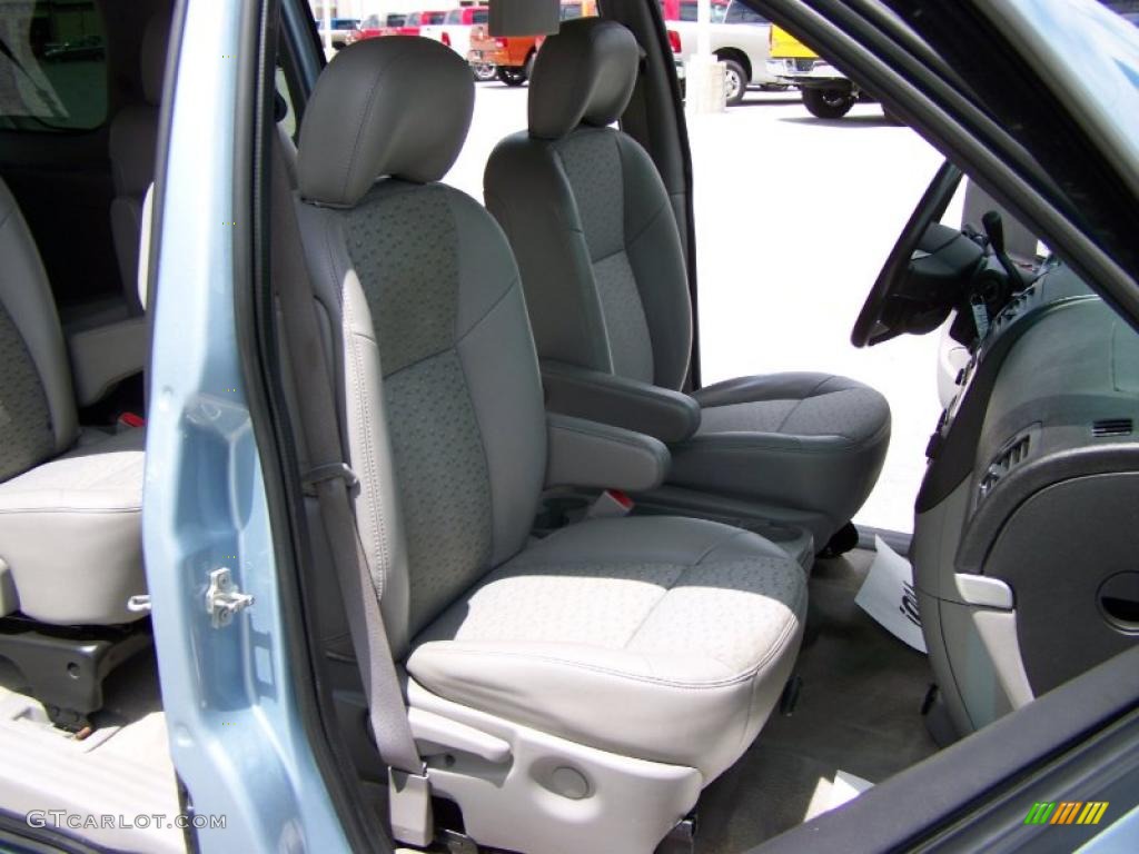 2007 Uplander LT - Polar Blue Metallic / Medium Gray photo #13