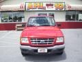 2003 Bright Red Ford Ranger XLT SuperCab  photo #1