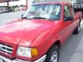 2003 Bright Red Ford Ranger XLT SuperCab  photo #2
