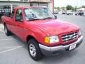 2003 Bright Red Ford Ranger XLT SuperCab  photo #14