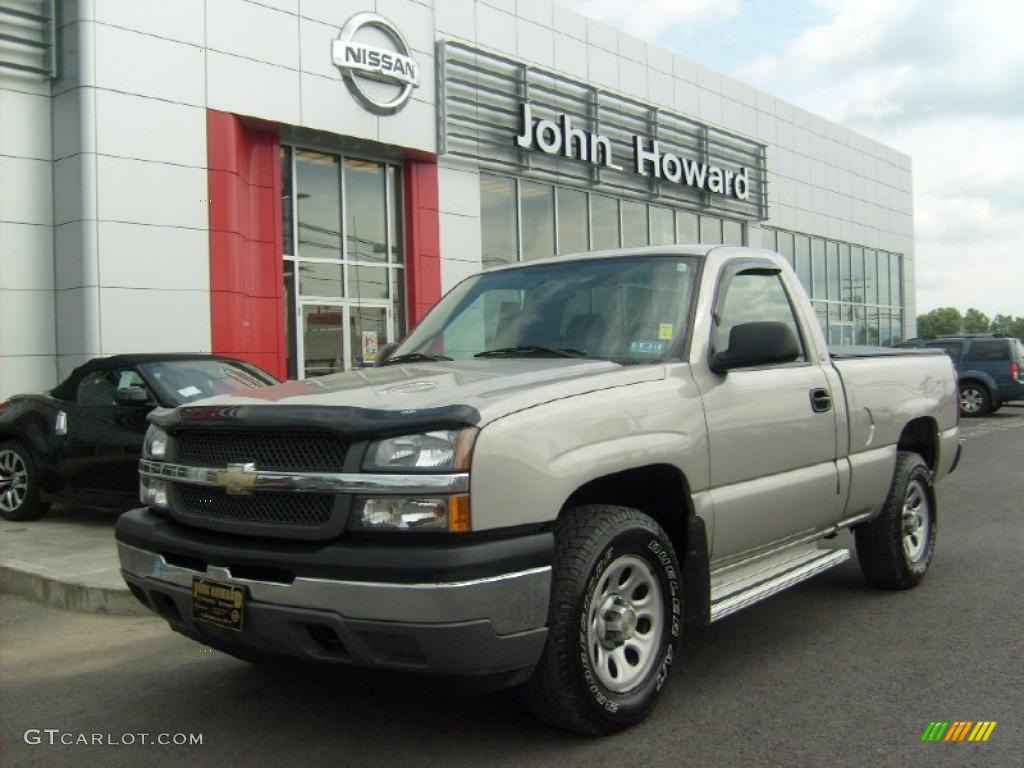 Silver Birch Metallic Chevrolet Silverado 1500