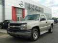 Silver Birch Metallic - Silverado 1500 Regular Cab 4x4 Photo No. 1