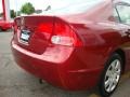 2007 Tango Red Pearl Honda Civic LX Sedan  photo #20