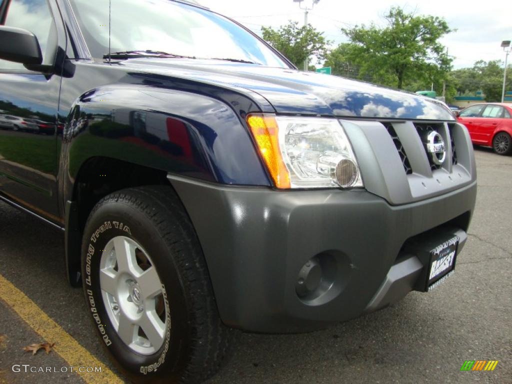 2007 Xterra S 4x4 - Midnight Blue Metallic / Desert/Graphite photo #21