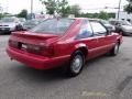 1993 Bright Red Ford Mustang LX Fastback  photo #7