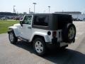 2010 Stone White Jeep Wrangler Sahara 4x4  photo #5