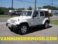 Stone White - Wrangler Unlimited Sahara 4x4 Photo No. 1