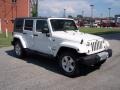 Stone White - Wrangler Unlimited Sahara 4x4 Photo No. 3