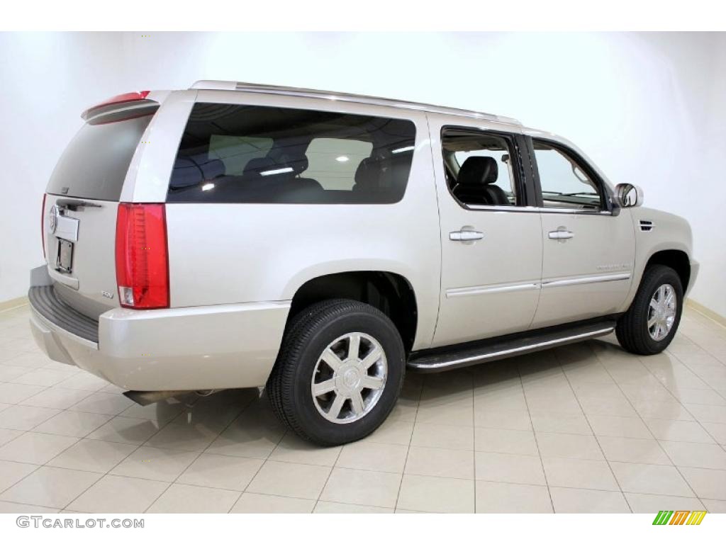 2007 Escalade ESV AWD - Quicksilver / Ebony/Ebony photo #7