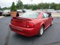 1999 Laser Red Metallic Ford Mustang V6 Coupe  photo #3