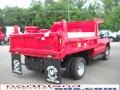 Vermillion Red - F350 Super Duty XL Regular Cab 4x4 Chassis Dump Truck Photo No. 7