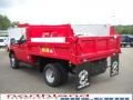 Vermillion Red - F350 Super Duty XL Regular Cab 4x4 Chassis Dump Truck Photo No. 9