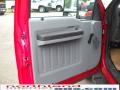 Vermillion Red - F350 Super Duty XL Regular Cab 4x4 Chassis Dump Truck Photo No. 11