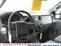Vermillion Red - F350 Super Duty XL Regular Cab 4x4 Chassis Dump Truck Photo No. 15