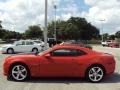 2010 Inferno Orange Metallic Chevrolet Camaro SS Coupe  photo #2