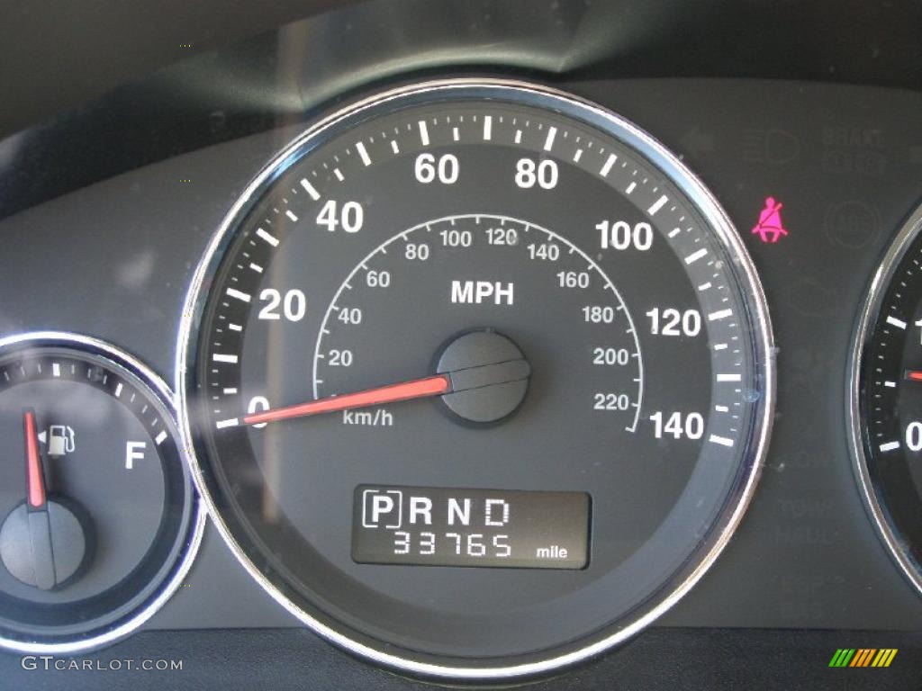 2008 Grand Cherokee Laredo 4x4 - Black / Dark Slate Gray photo #18