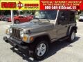 2005 Light Khaki Metallic Jeep Wrangler X 4x4  photo #1