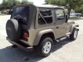 2005 Light Khaki Metallic Jeep Wrangler X 4x4  photo #8