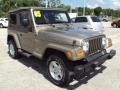 2005 Light Khaki Metallic Jeep Wrangler X 4x4  photo #10