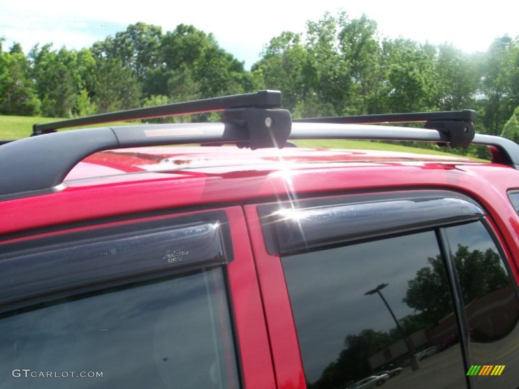 2001 Tracker ZR2 Hardtop 4WD - Wildfire Red / Medium Gray photo #9
