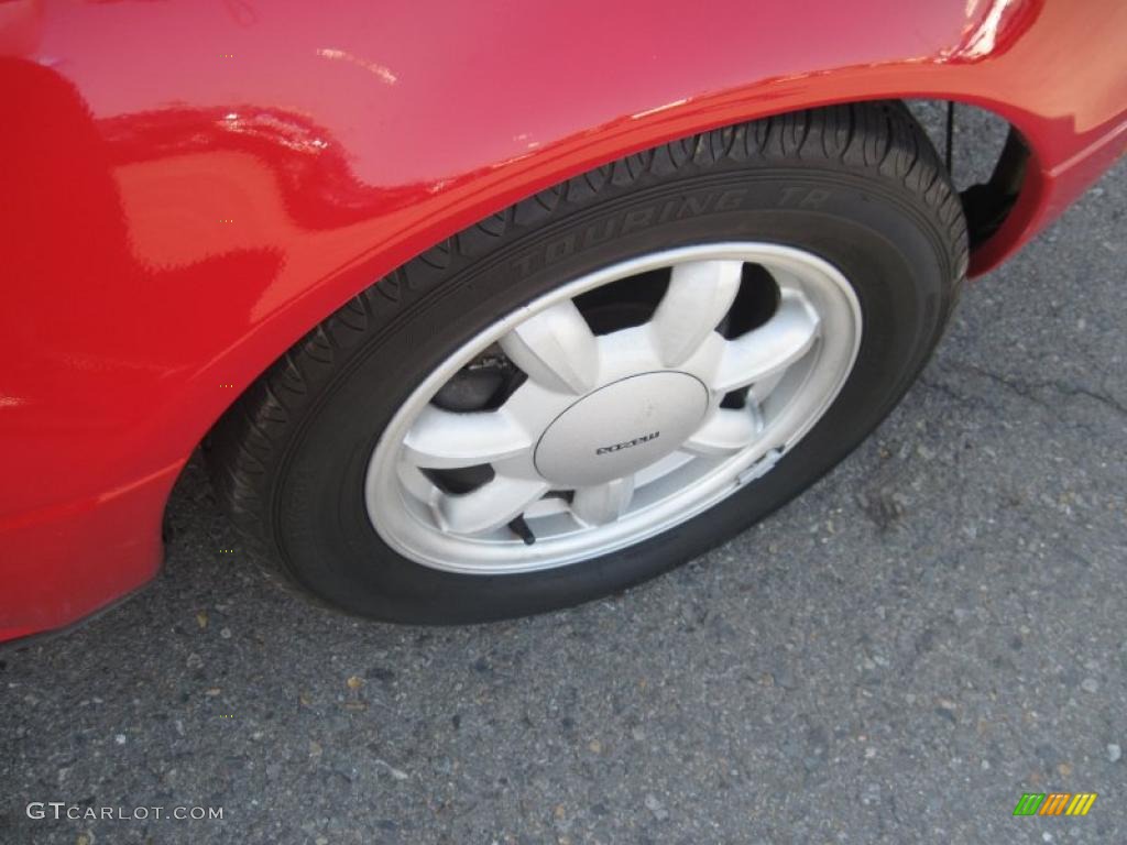 1992 MX-5 Miata Roadster - Classic Red / Black photo #12