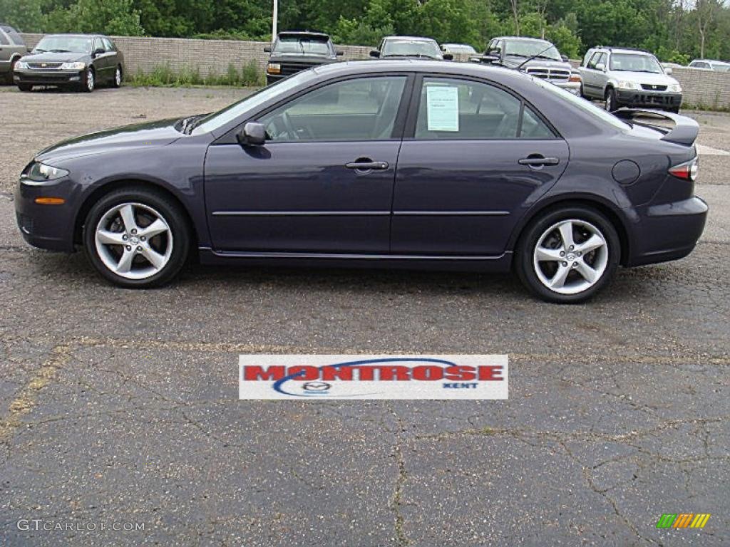 2007 MAZDA6 i Sport Sedan - Violet Gray / Gray photo #1