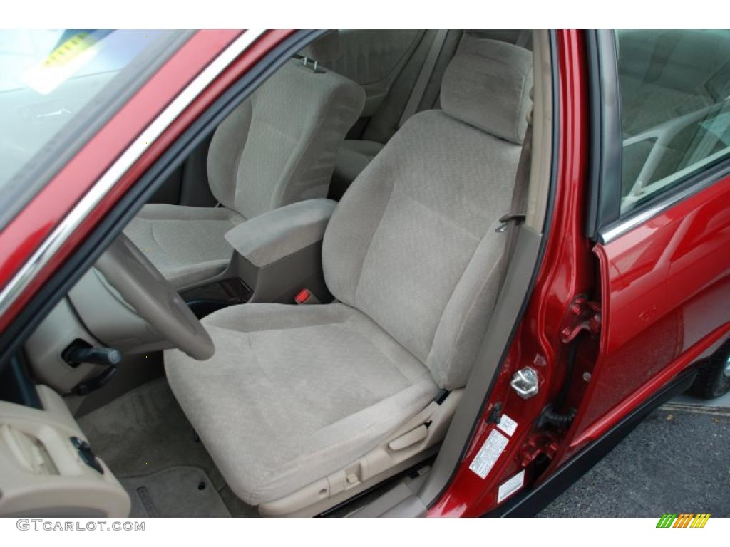 2002 Accord SE Sedan - Firepepper Red Pearl / Ivory photo #17