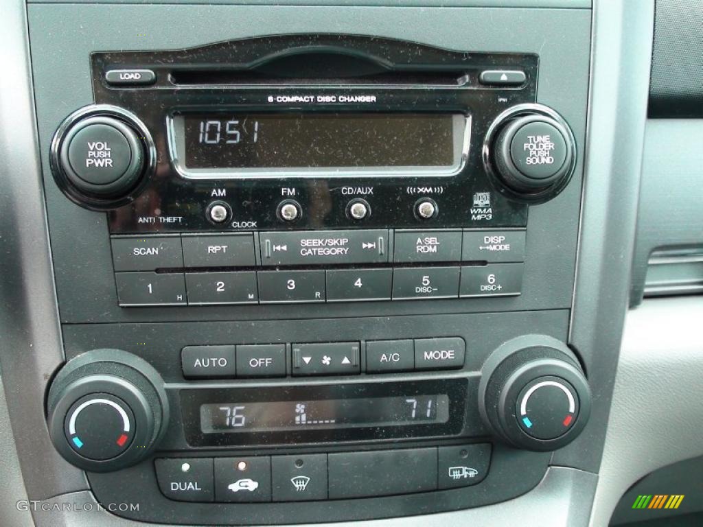 2008 CR-V EX-L - Glacier Blue Metallic / Gray photo #26