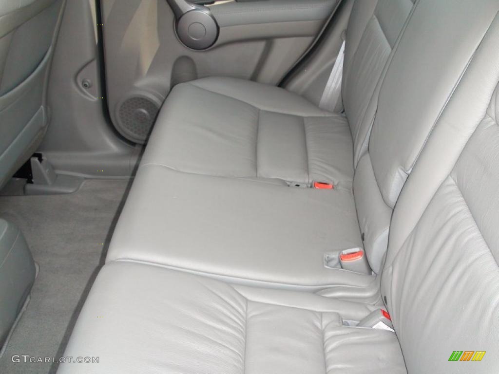 2008 CR-V EX-L - Glacier Blue Metallic / Gray photo #33