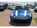 2008 Lightning Blue Metallic Mini Cooper Hardtop  photo #2