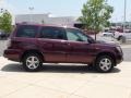 2008 Dark Cherry Pearl Honda Pilot EX-L  photo #5