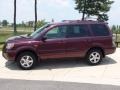 2008 Dark Cherry Pearl Honda Pilot EX-L  photo #11