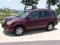 2008 Dark Cherry Pearl Honda Pilot EX-L  photo #13