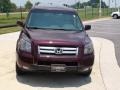 2008 Dark Cherry Pearl Honda Pilot EX-L  photo #15