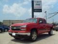 2007 Victory Red Chevrolet Silverado 1500 Classic LT Extended Cab 4x4  photo #1