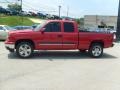 2007 Victory Red Chevrolet Silverado 1500 Classic LT Extended Cab 4x4  photo #2