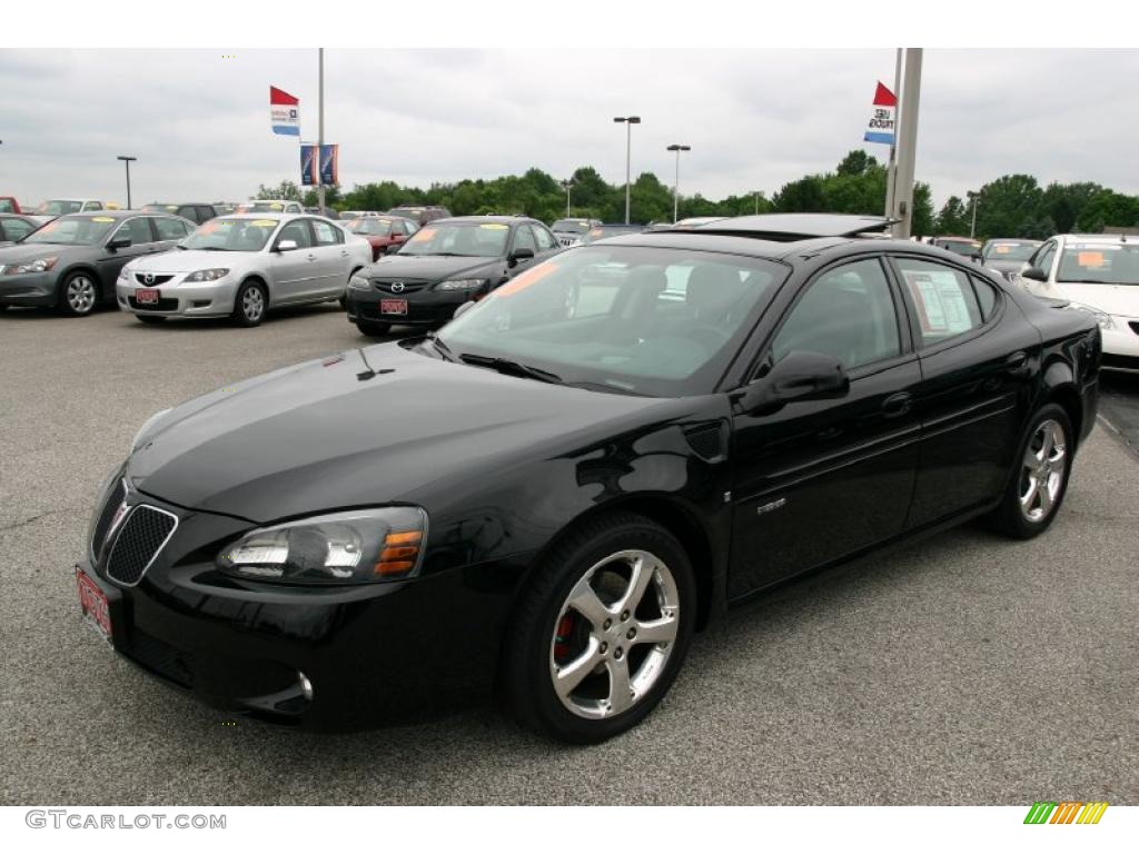 2007 Grand Prix GXP Sedan - Black / Ebony photo #6