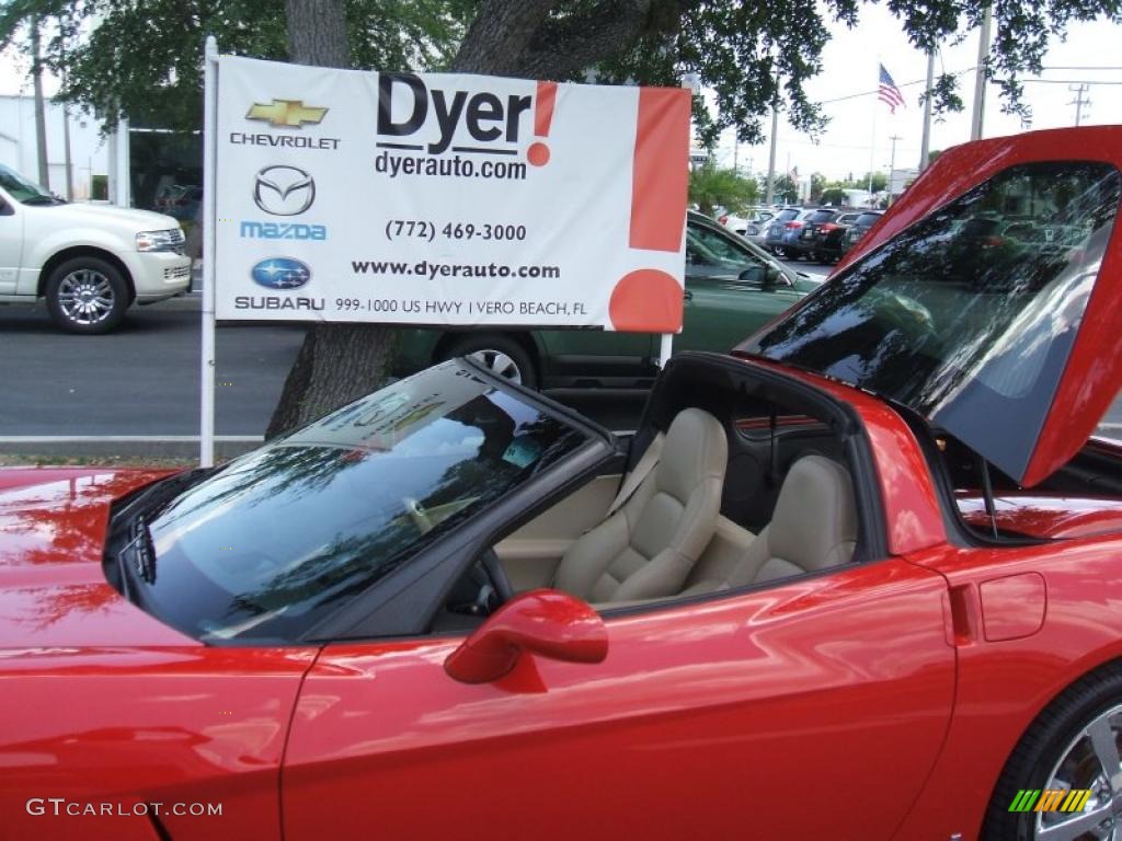 2009 Corvette Coupe - Victory Red / Cashmere Beige photo #19