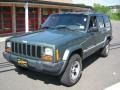 2000 Medium Fern Green Metallic Jeep Cherokee Sport 4x4  photo #1