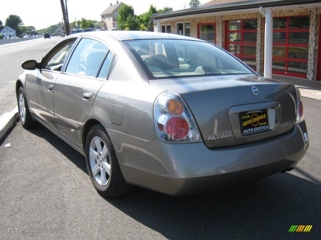 2003 Altima 2.5 S - Polished Pewter Metallic / Blond photo #2