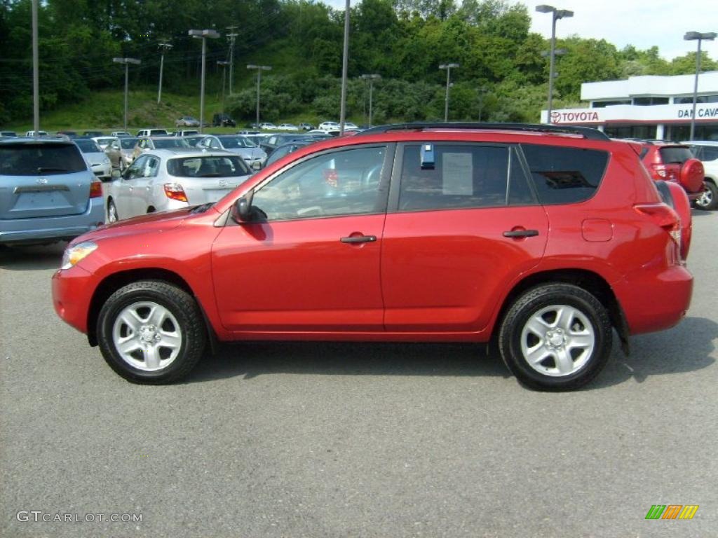 2008 Barcelona Red Pearl Toyota RAV4 4WD 31585526 Photo 4 GTCarLot