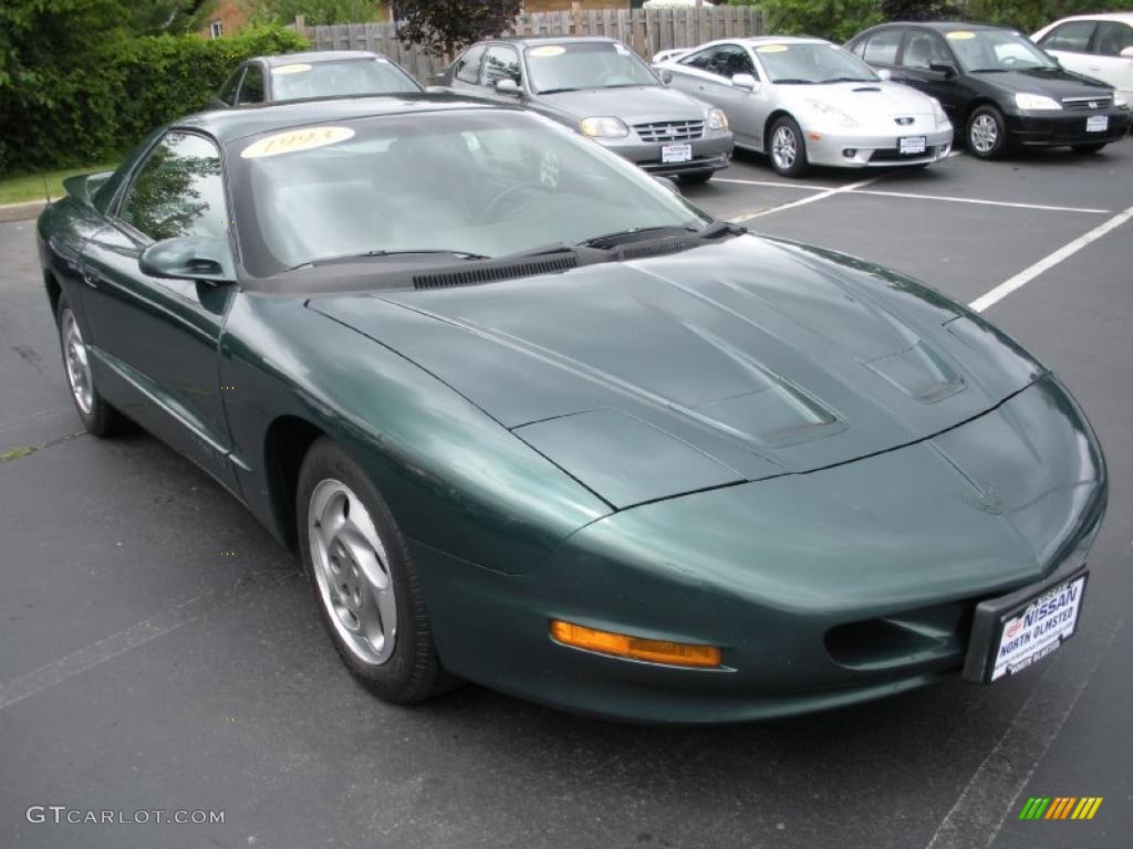 1993 Firebird Coupe - Dark Green Metallic / Black photo #4