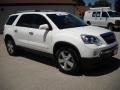 2010 Summit White GMC Acadia SLT AWD  photo #6