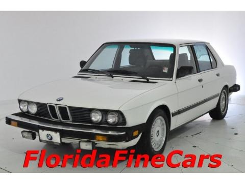 1984 BMW 5 Series 528e Sedan Data, Info and Specs